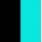 Black - Turquoise