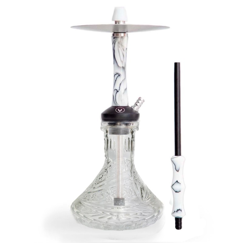 Diavla Hookah Kharma Model Mini WHITE Diavla Hookah Kharma Model Mini WHITE