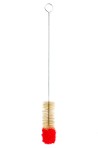 Cepillo Limpieza de Pelo Natural Rojo - 50 cm