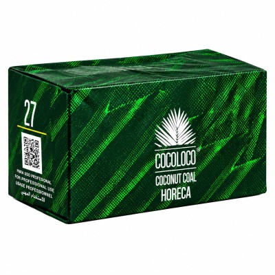 Carbon natural CocoLoco Horeca 27mm 1Kg