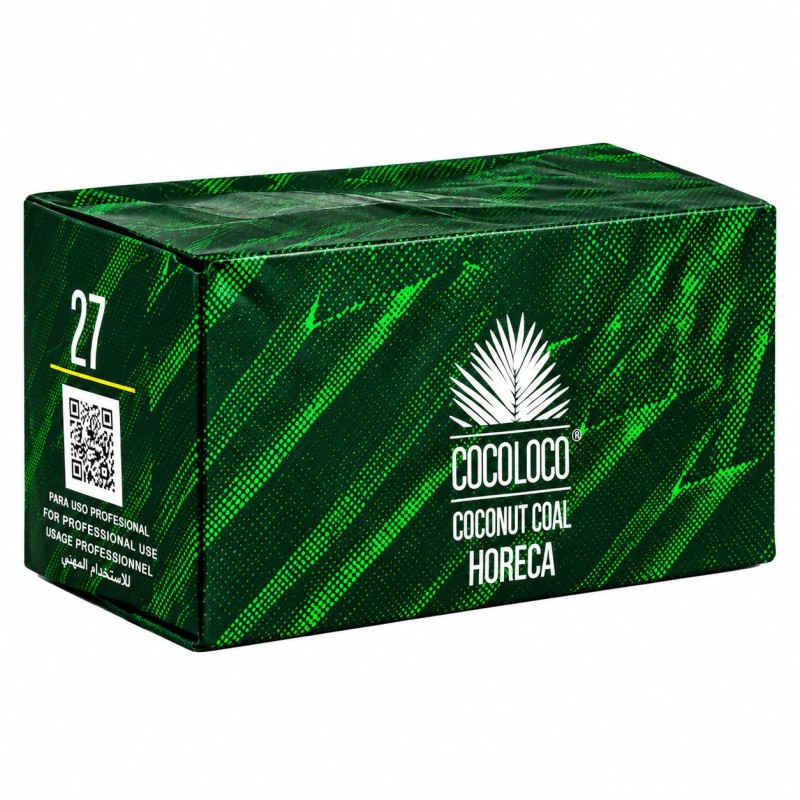 Carbon natural CocoLoco Horeca 27mm 1Kg Carbon natural CocoLoco Horeca 27mm 1Kg