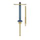 Cachimba Alpha Hookah Echo Gold