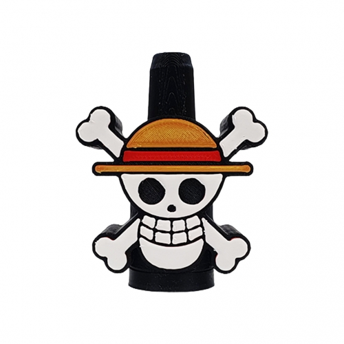 Boquilla 3D HC Calavera Sombrero