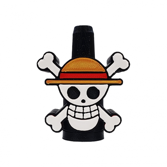 Boquilla 3D HC Calavera Sombrero