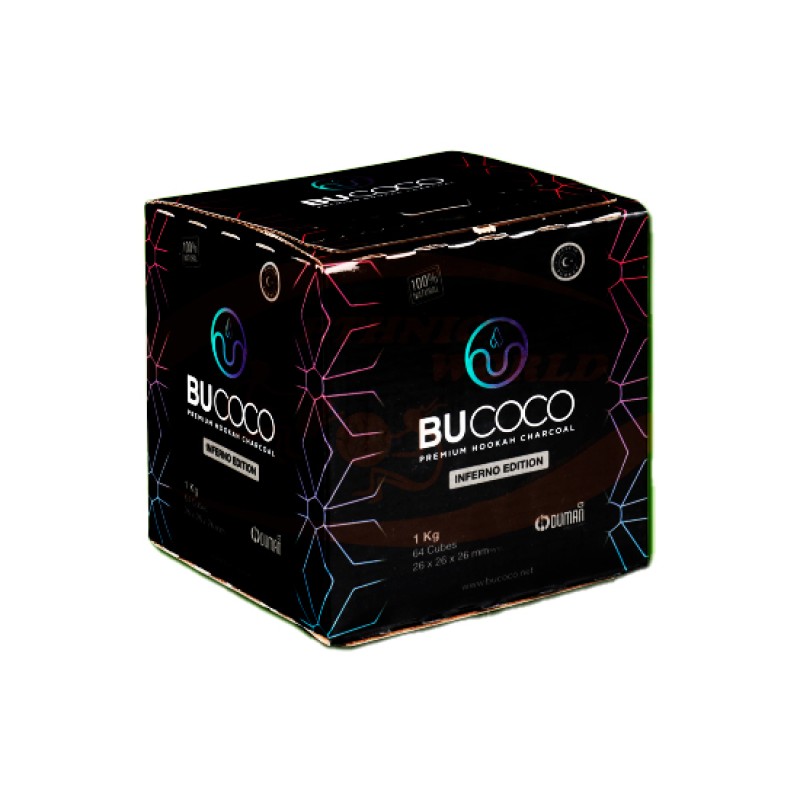 Carbon natural Bucoco Inferno Edition 1Kg Carbon natural Bucoco Inferno Edition 1Kg