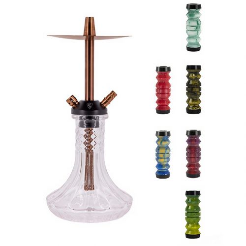 Cold Smoke Arrow Mini Rose Gold Resin