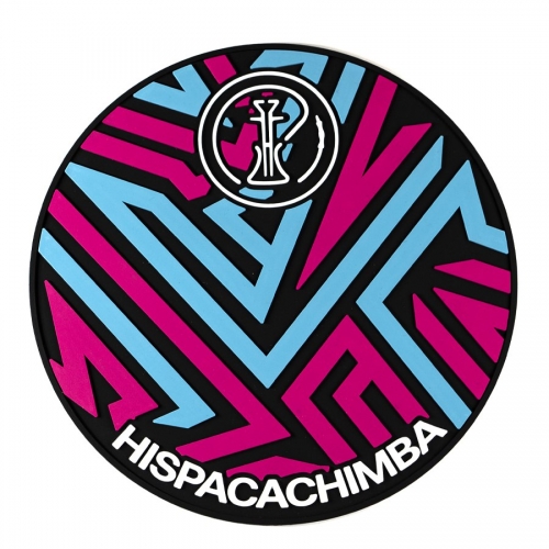 Tapete Silicona Circular HC Pink Blue