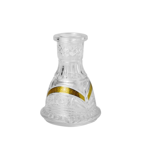 Base Mr Shisha Micro Clear Gold Cut